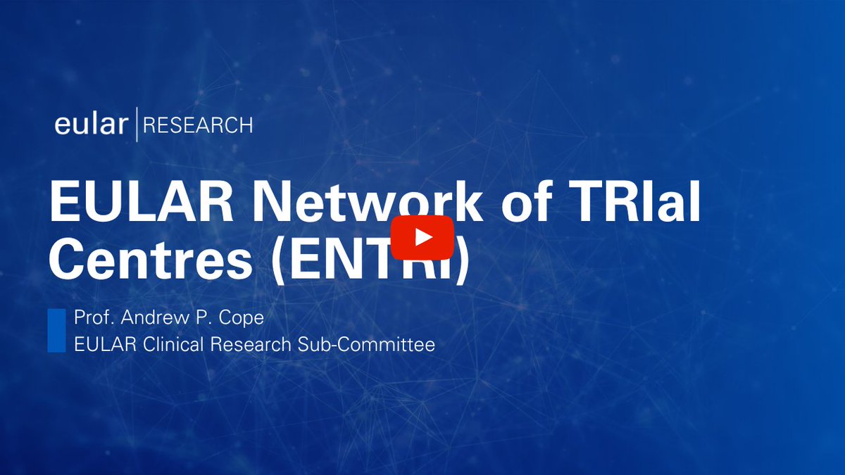 📢 Deadline is fast approaching! Apply now!

The EULAR Research Centre will oversee an application process, starting with an Expression of Interest (EoI).

🔗 Form: pulse.ly/qempzdvu8p
🔗 Video:  pulse.ly/kdfz55dfoi

🗓️ Deadline: 30 June 2025, 23:59 CET

#eularResearch