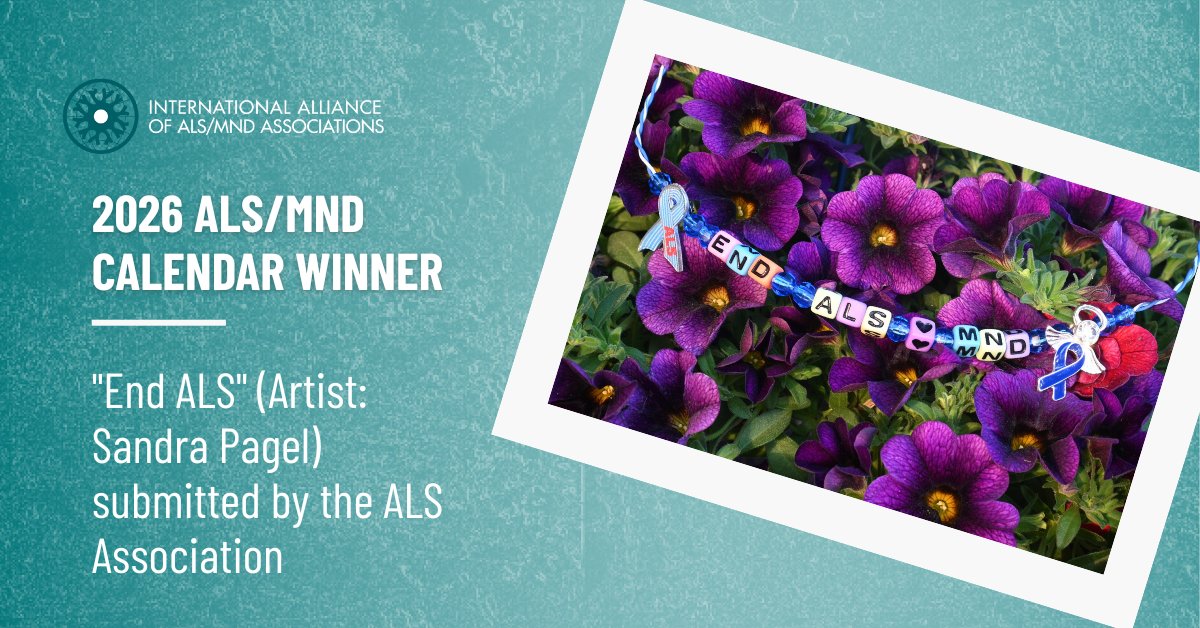 “Due to my ALS, I now focus on the smaller beautiful things in life.” – Sandra Pagel 💙 

Her photo, part of the Creative Pursuits Program, is in the 2026 ALS/MND Calendar. Order from the website now to support inclusive events for the ALS/MND community.