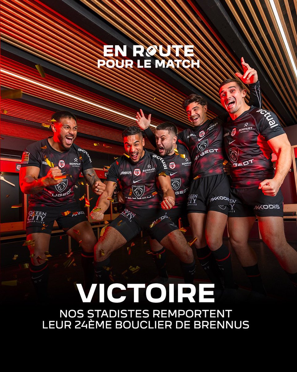 Peugeot France (@peugeotfr) on Twitter photo FĂ©licitations au <a href="/StadeToulousain/">Stade Toulousain</a> pour cette magnifique victoire face Ă lâUBB lors de la finale du Top 14 hier soir !
Un nouveau bouclier, et une grande fierté pour Peugeot, partenaire du Stade depuis 29 ans.
#EnRoutePourLeMatch #LionPride #Peugeot #StadeToulousain #Top14 FĂ©licitations au <a href="/StadeToulousain/">Stade Toulousain</a> pour cette magnifique victoire face Ă lâUBB lors de la finale du Top 14 hier soir !
Un nouveau bouclier, et une grande fierté pour Peugeot, partenaire du Stade depuis 29 ans.
#EnRoutePourLeMatch #LionPride #Peugeot #StadeToulousain #Top14