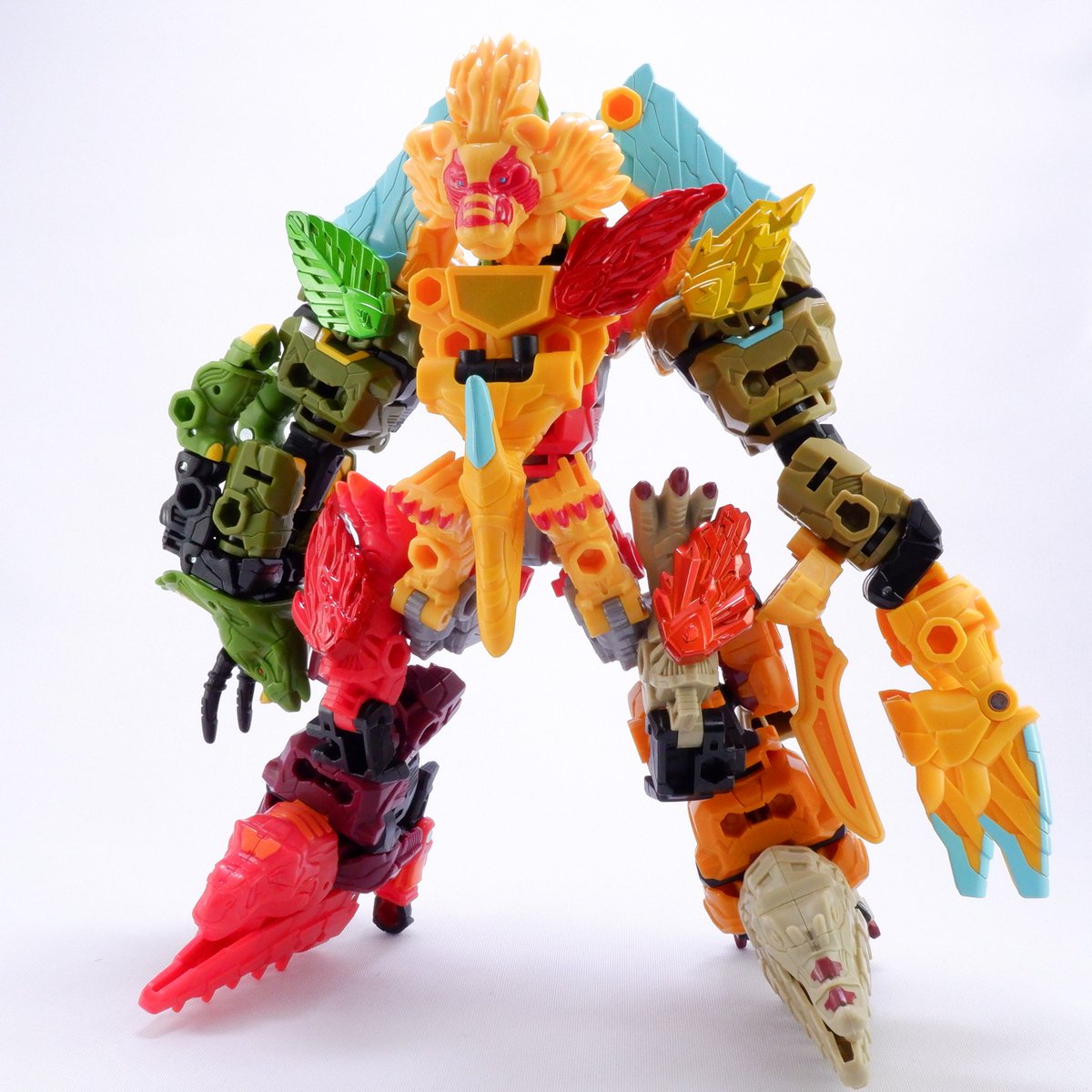 assembozu's tweet image. 『イグナイトワイルドレオ』
#ワイルドキング
#トランスフォーマー
#Transformers