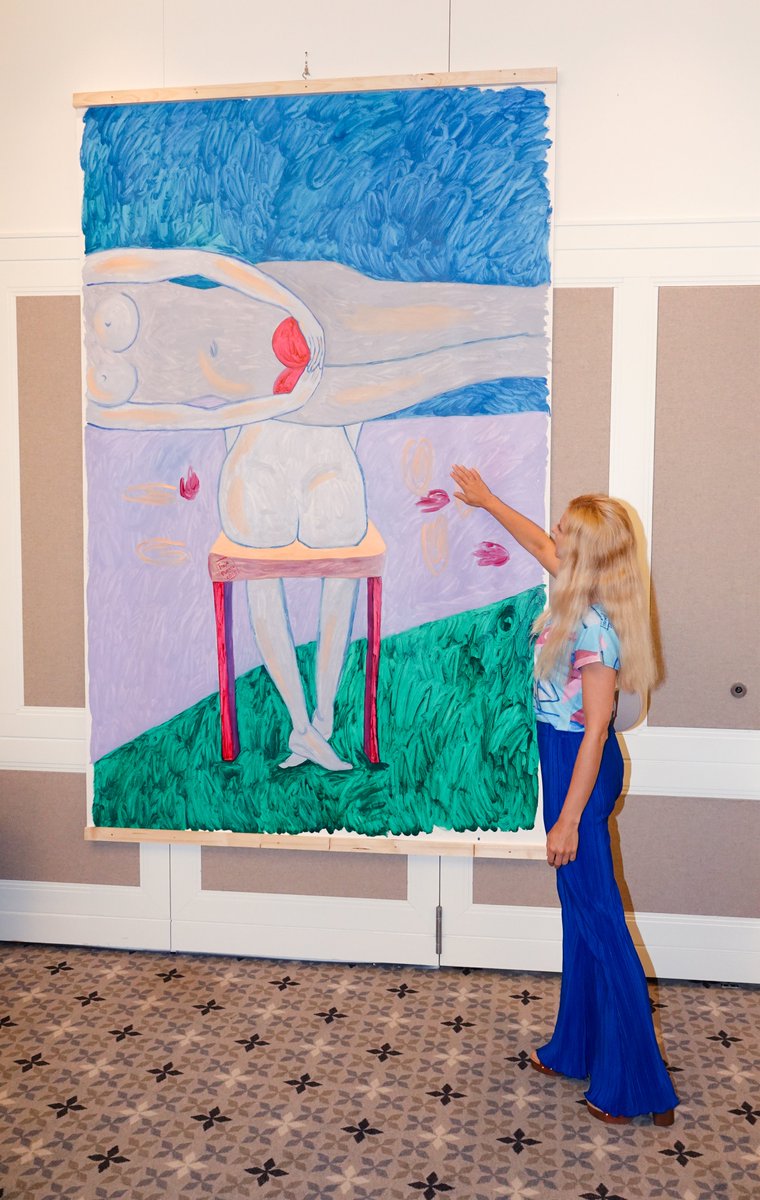 Around the Art Basel 2025
Artwork by Tanja Playner "Woman with two balls" at the Fine Art Biennale Basel.

Exhibition was organized by MOCAMAG Contemporary Art Museum 

#fineartbiennalebasel #artbiennalebasel #tanjaplayner #artbasel #kunst #contemporaryart #artists