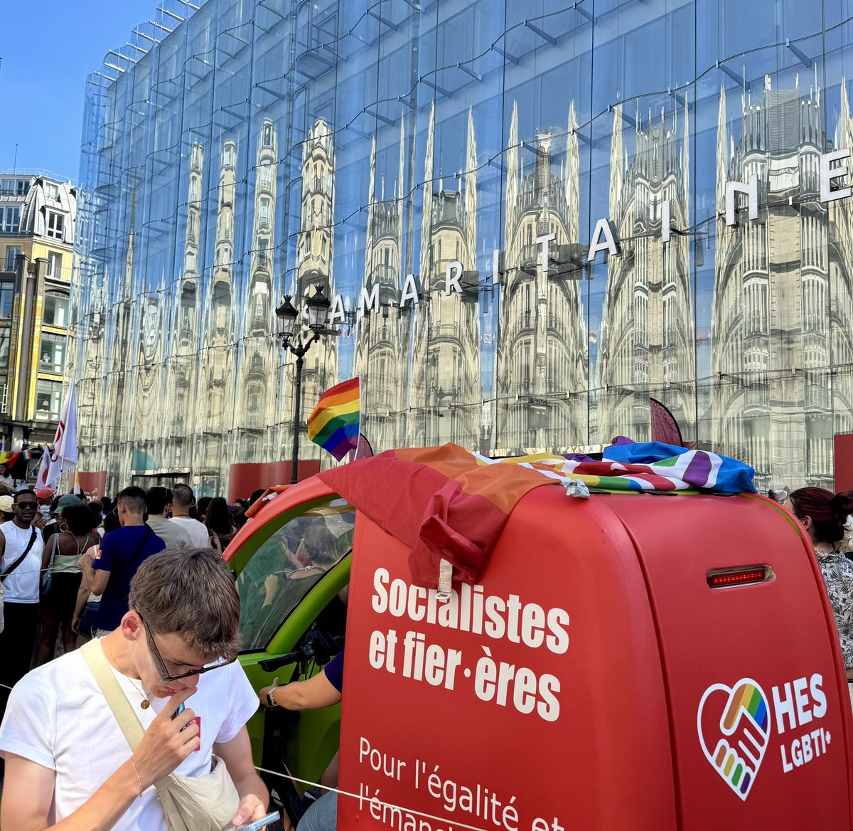 La marche des fiertés, c’est une fête, c’est de la visibilité, mais c’est surtout un moment de combat collectif pour l’égalité et une société ouverte et inclusive.

🏳️‍🌈🏳️‍⚧️ ✊🌹