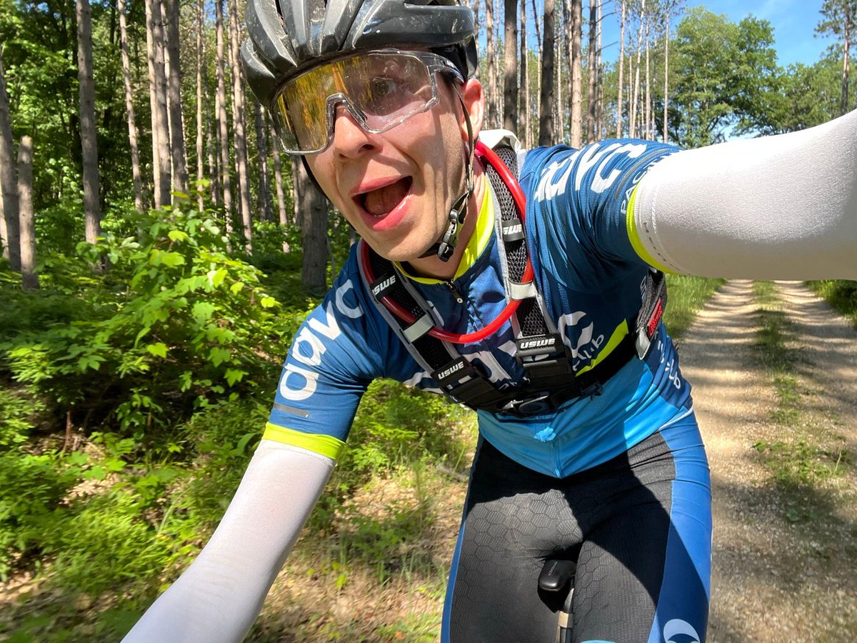 AAVCRacing's tweet photo. It's crazy how exciting and fun a full day on a bike at Coast to Coast Gravel Grinder can be! #michigan #cycling #beakidagain https://t.co/uGMLwISJ96
