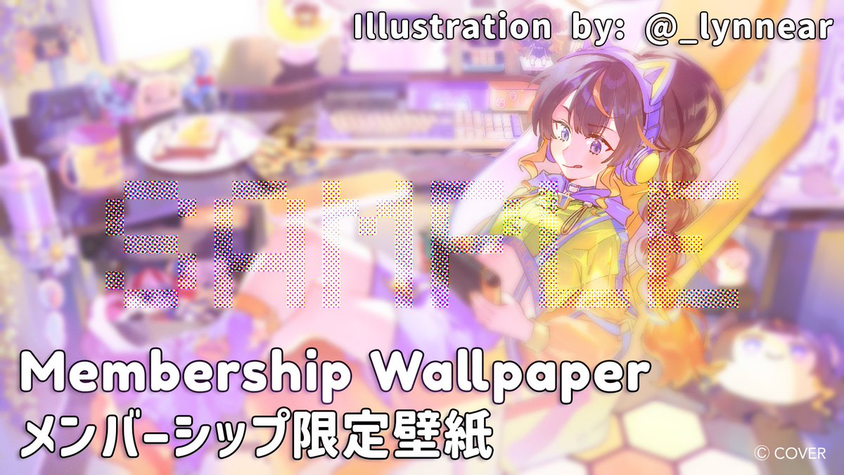 【MEMBERSHIP-ONLY WALLPAPER | メンバーシップ限定壁紙配布中！】

New wallpaper just dropped!~🎮
新しいメンバーシップ限定壁紙を投稿したよ！🎮

Illustration by:
<a href="/_lynnear/">Lynnear🦉</a>! Thank you!

▼Join membership here!▼
youtube.com/channel/UC727S…