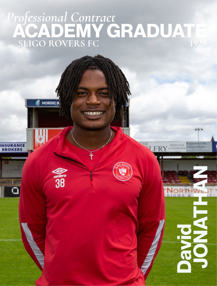 The Rovers are very happy to announce that 18-year-old defender David Jonathan has become the latest AbbVie Academy player to sign a professional contract with the club 📝

#Bitored | #Since1928
