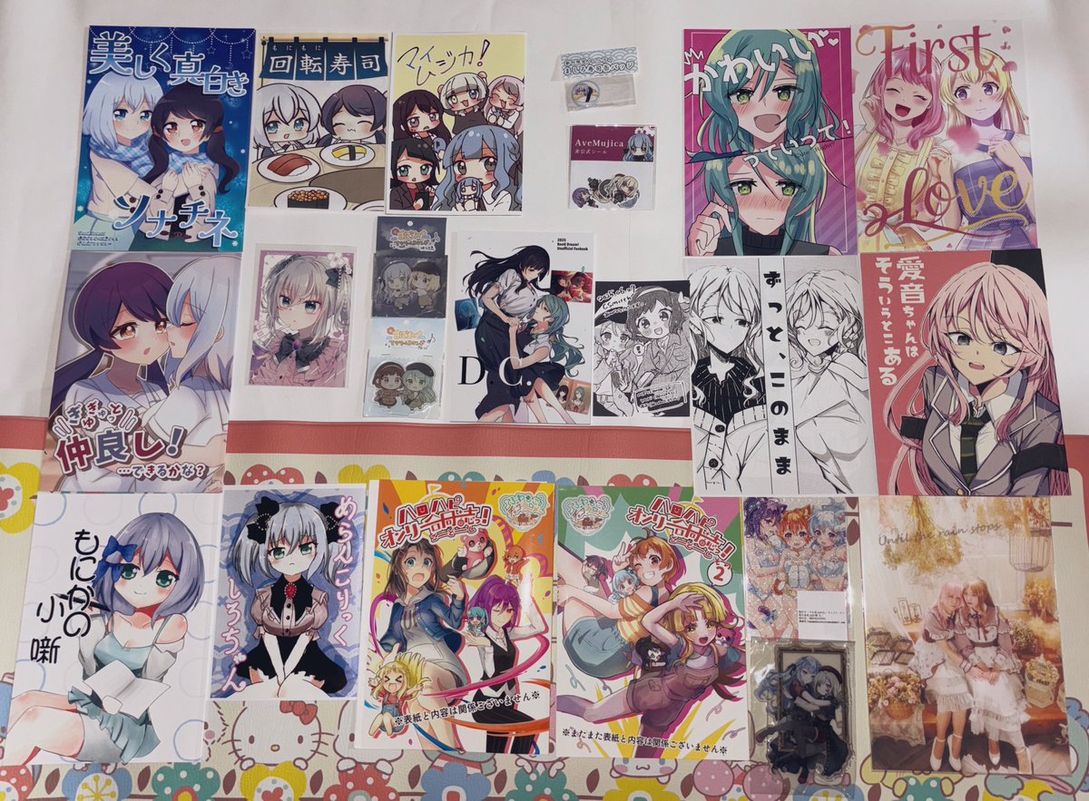Chukimisato_438's tweet photo. 本日の戦利品
お疲れ様でした!!!!!
#CSM11th #GLFes https://t.co/ONPpjXzaQY