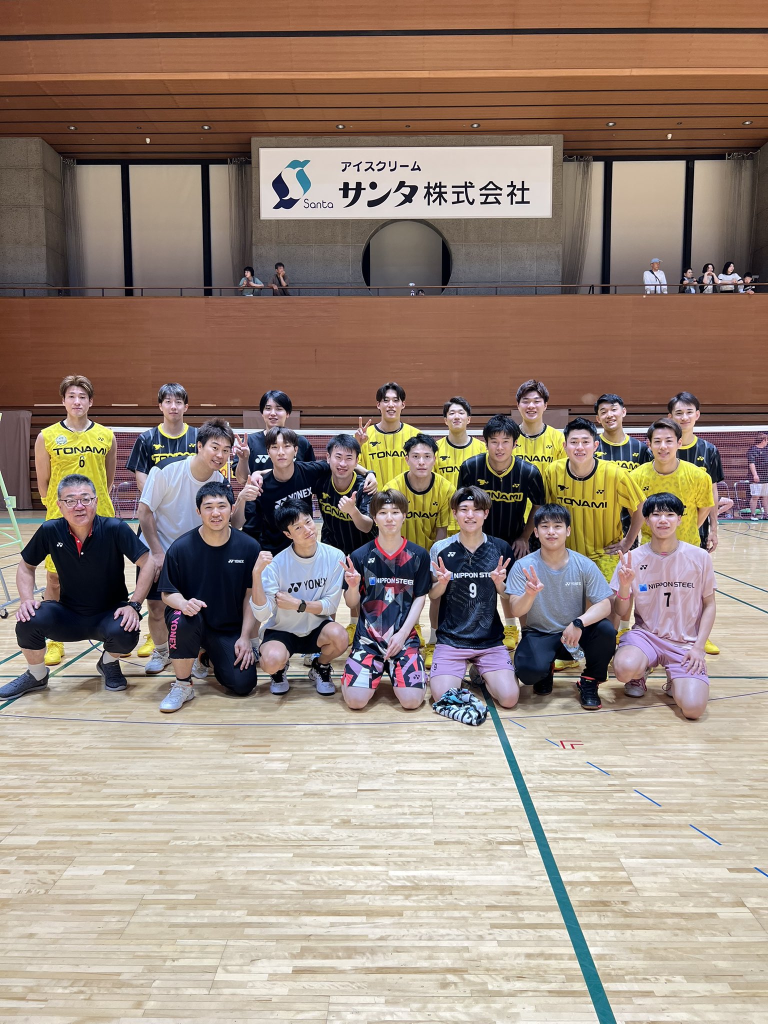 公式】トナミ運輸バドミントン部 (@TONAMIbadminton) / X