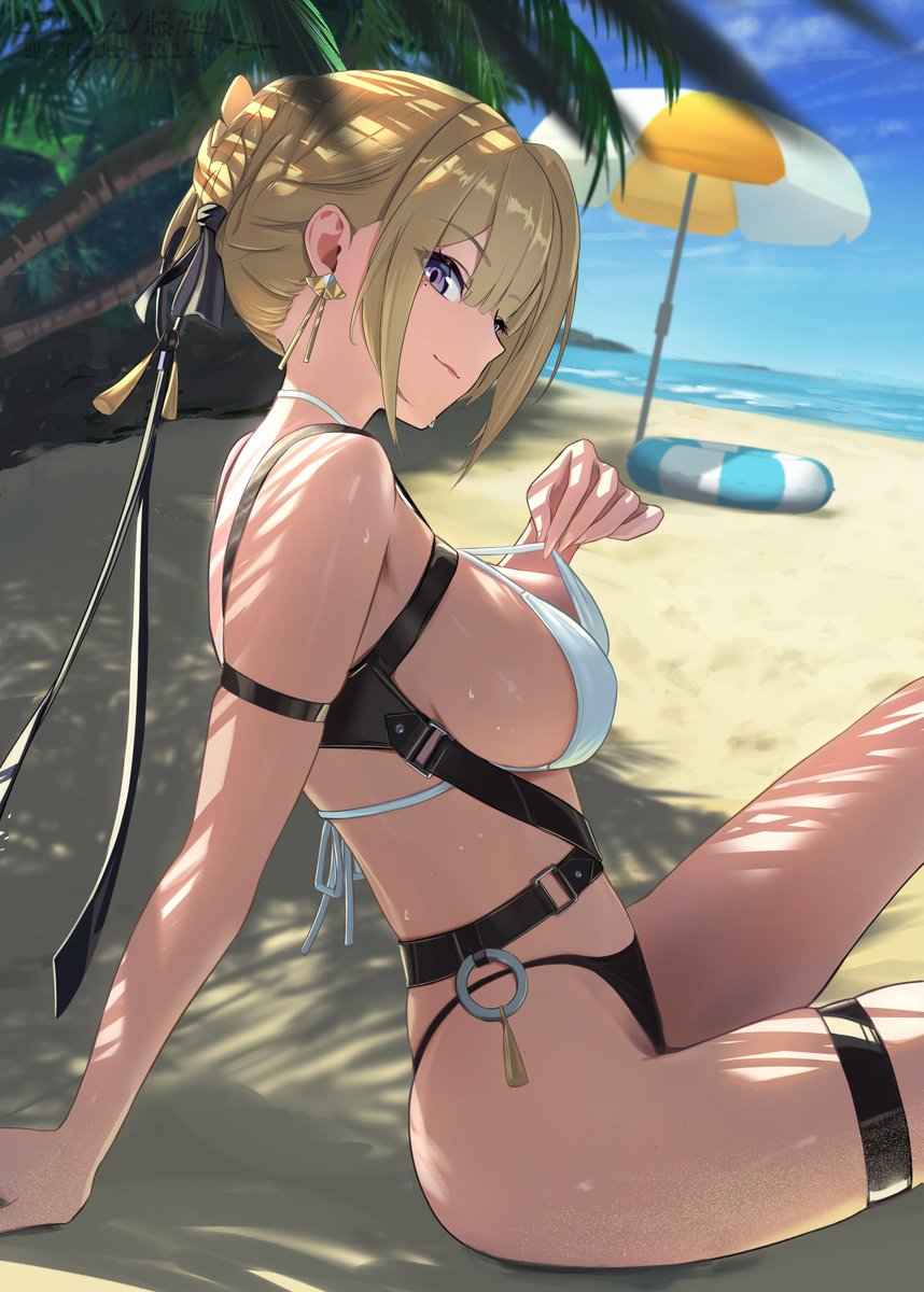#今月描いた絵を晒そう 
来月も👙