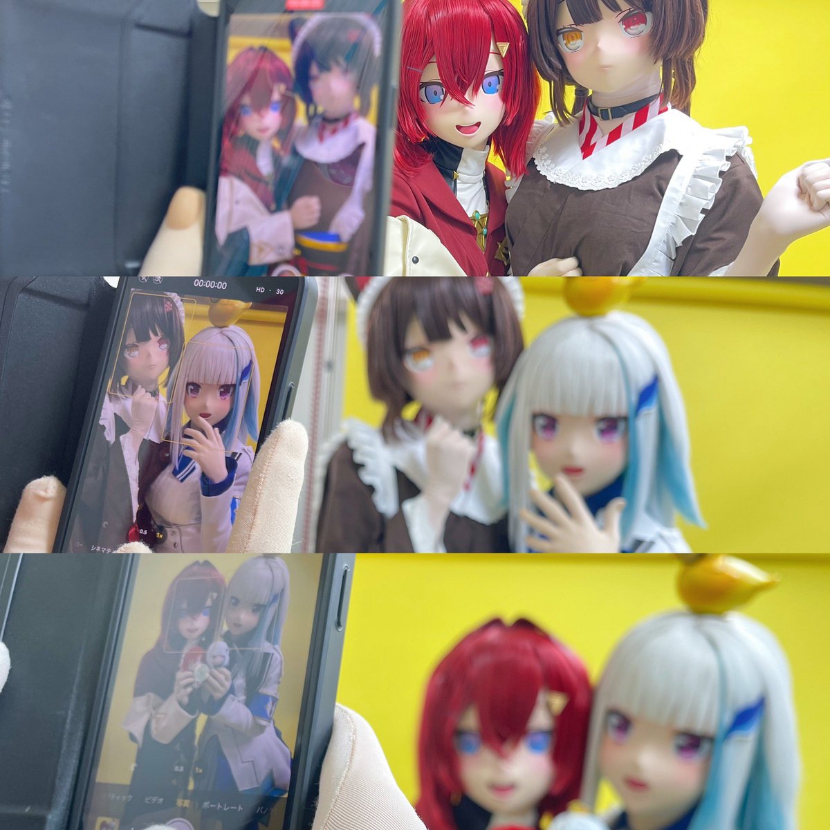 にじそに備えて前日300000000000000倍!Sun Shine!カーニバル!してくださってありがとうございました。
撮影しあうさんばかは社会福祉の一環です。
(3人中2人が動画撮影なあたり温度感ガチ)

SP thx さんばかの皆様
<a href="/Taka_kun_0121/">タカkun：S3</a> <a href="/Ohei022/">丸平@C106日曜西「う」30a</a> <a href="/12_S0_/">にそ</a> 

#にじそ
#にじそ10コス