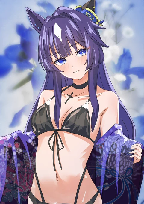 #今月かいた絵を晒そう 水着ヴィルシーナ姉様