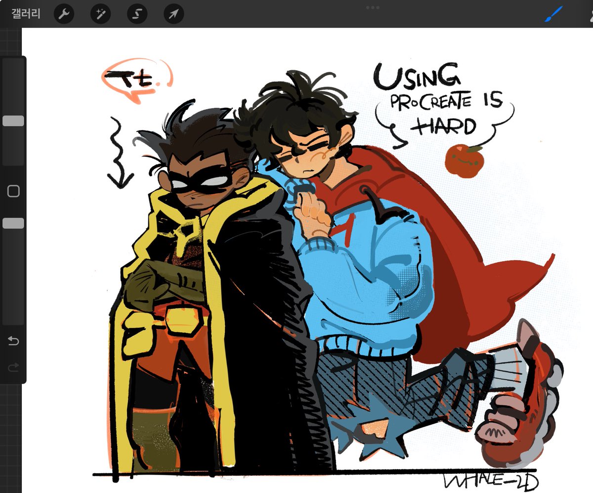 6월 지나기전에 이 둘을 꼭 그리고싶었어,,내 인생 돌잡이퀴어씨피

#supersons