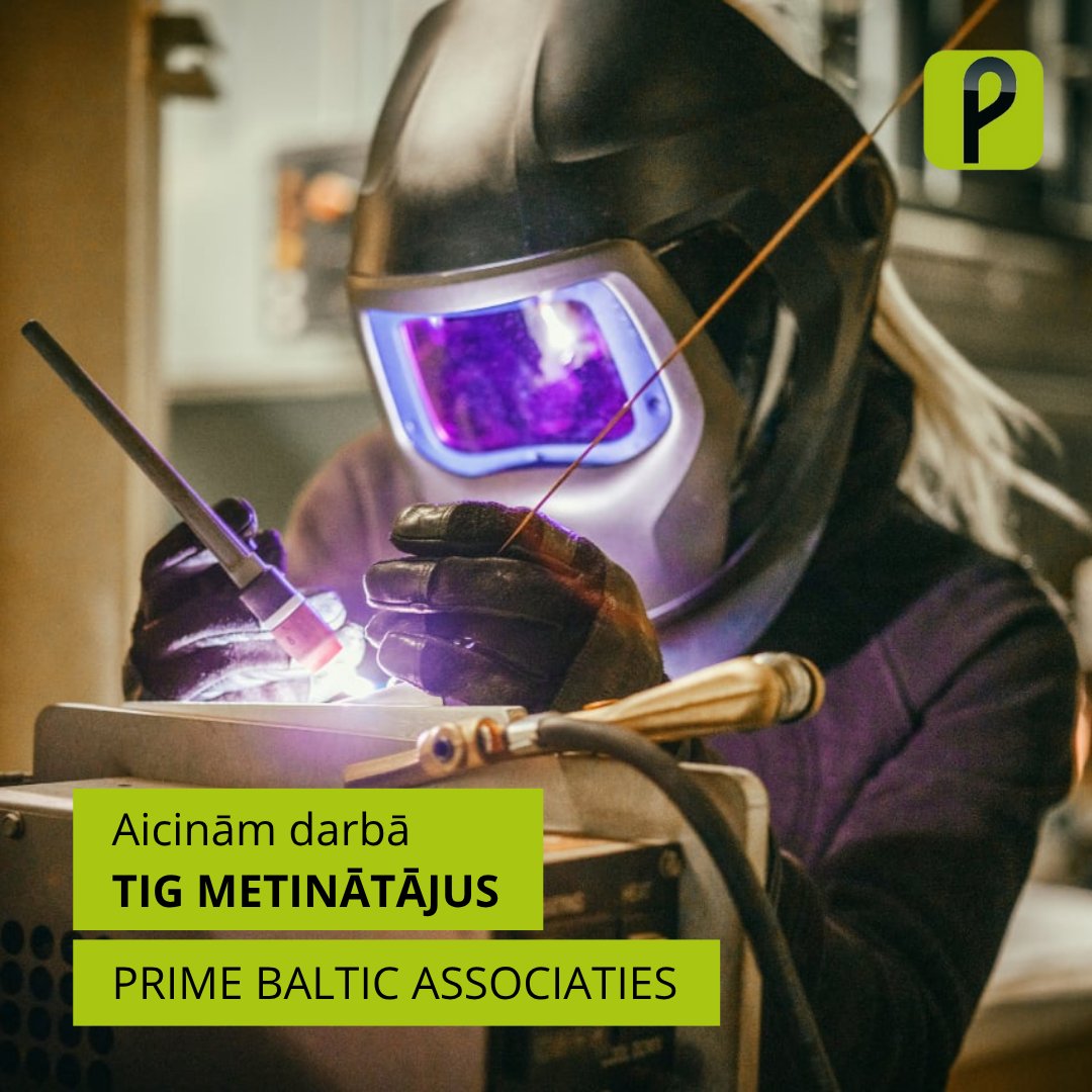 PRIME BALTIC ASSOCIATIES aicina darbā TIG METINĀTĀJUS👤

MĒS PIEDĀVĀJAM:
- Atalgojumu (bruto) no 1500 līdz 5000 EUR/mēnesī;
- Ērtas mājokļa iespējas un transportu
- Un vēl...

Lasīt vairāk: ej.uz/daie

#darbs, #teirdarbs, #karjera, #vacances