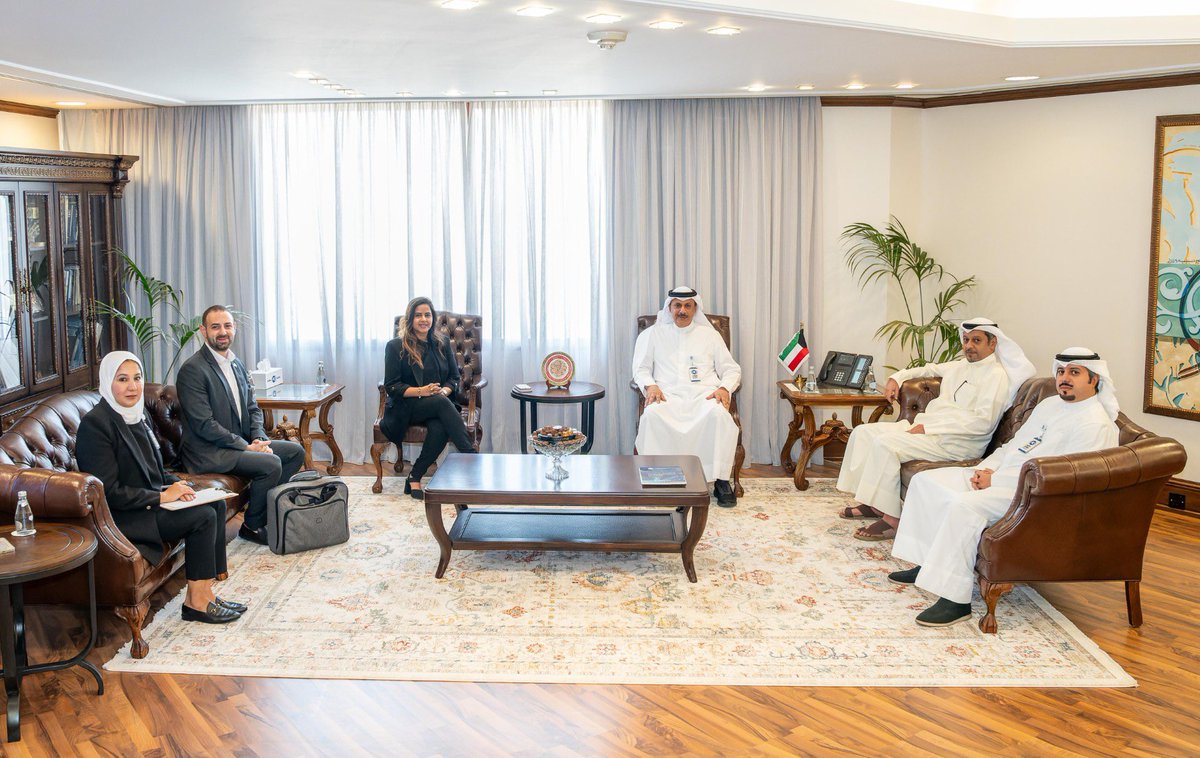 المدير العام لوكالة الأنباء الكويتية (كونا) بالتكليف محمد المناعي يستقبل مدير الاتصالات لمنظمة الأمم المتحدة للطفولة (يونيسف) لدى دول الخليج العربية سارة الزوقري

- الجانبان أكدا أهمية بناء شراكة إعلامية تسلط الضوء على قضايا الطفل وتعزيز الوعي المجتمعي بدوره في التنمية المستدامة