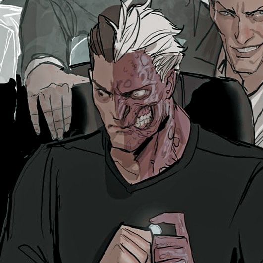 𝖧𝖺𝗋𝗏𝖾𝗒 𝖣𝖾𝗇𝗍. | 𝐓𝐖𝐎-𝐅𝐀𝐂𝐄 (@dual_motives) on Twitter photo 