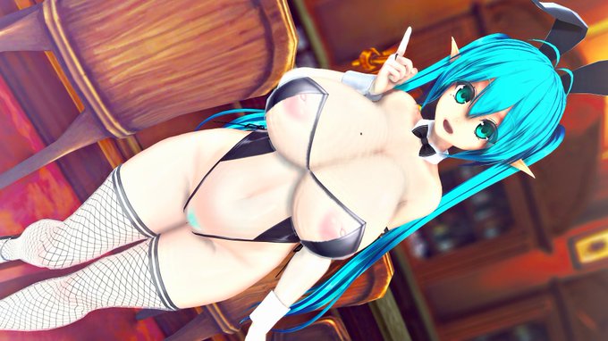 すけすけえっちバニーのうちのこエステルちゃん #COM3D2