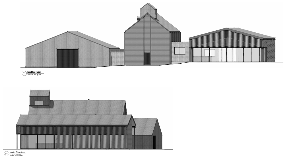 A few of you asking about our plans - well planning permission is submitted glazed building will be office ,shop, taproom, brewery in middle tall building and the bottom building is cellar and storage.  Long way to go but dare to dream