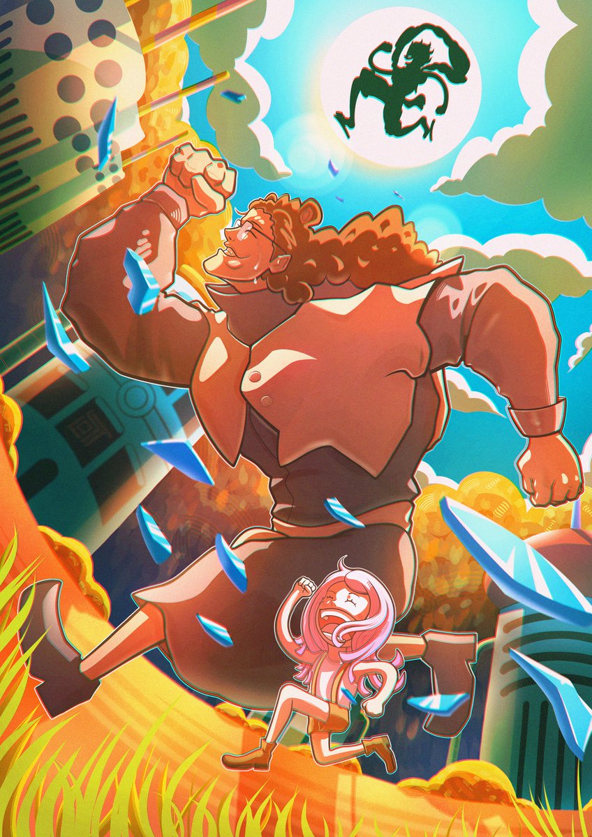 CostVal's tweet image. KUMA &amp;amp; BONNEY 🐻
#onepiece #fanart #kuma