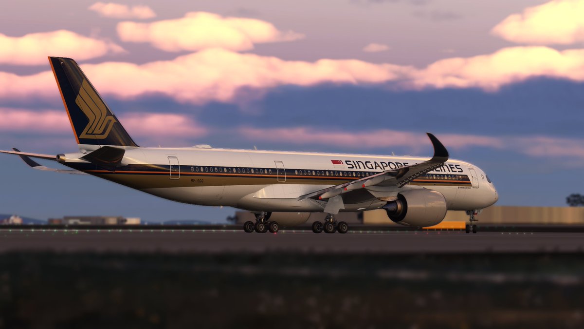ryota_sim's tweet image. Singapore Airlines AirBus A350-900ULR
#msfs2024 #inibuilds