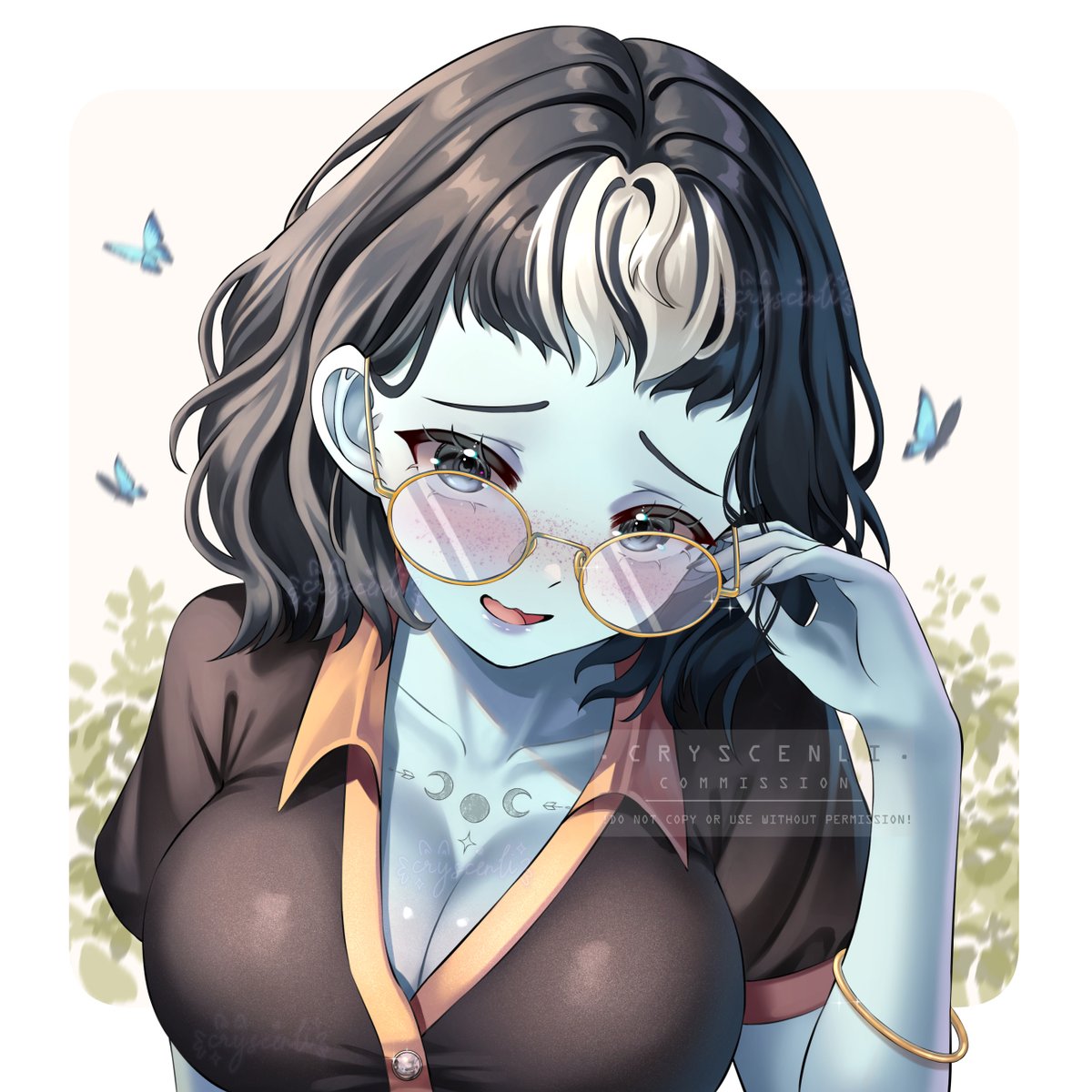 Commission for lillithmrngstarrva 🖤🩵
#VGenComm