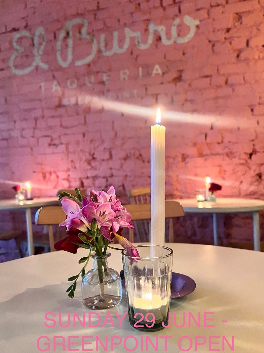 El Burro GREENPOINT will be open today instead of Tamboerskloof. We need to do some maintenance up at Kloof Nek. 

See you for a lazy Lunch or Dinner xx 

PS. Sunday we close early at 9pm