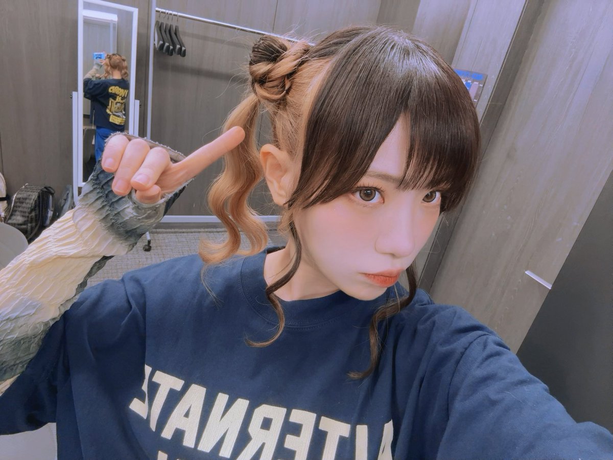 昨日の髪型ですおだんごです
#GOLDDISC