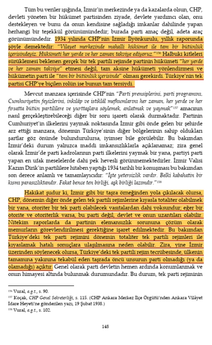 yusufelturcoo's tweet photo. Argümana bak. Arkadaş Literatürü takip etmez misiniz hiç ? Taşra Teşkilatları hakkında hiç mi fikriniz yok ? Kendi Taşra teşkilatına dahi etki edemeyen, İzmir'in (En büyük 3 şehirden biri) Merkezi dışında herhangi bir yerinde aktivite gösteremeyen "Totaliter Devlet" mi olur ? https://t.co/vpQQPFeNux