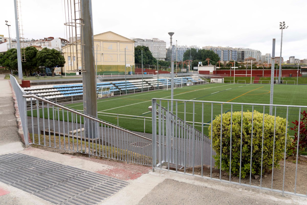 🦽 O Concello conclúe a mellora de seguridade e accesibilidade na Cidade Deportiva da Torre – Arsenio Iglesias.

✅ A actuación consistiu na substitución das varandas do recinto e a creación de novas ramplas e escaleiras.

ℹ️ Máis info: i.gal/7J8Ay