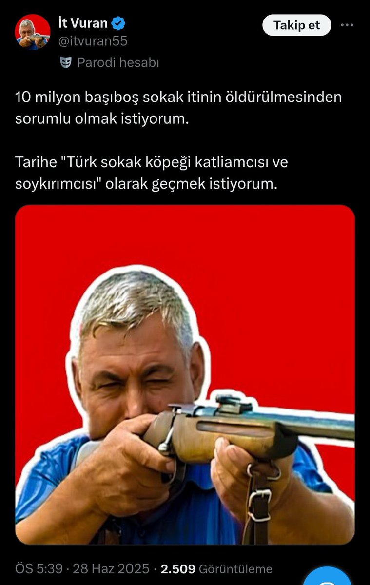Bunu yapmaya kalkarsanız, karşınızda hayvanseverleri bulursunuz.

Unutmayın: Samimi bir azınlık, samimiyetsiz bir kalabalıktan her zaman daha güçlüdür.

Siz sürü psikolojisine güveniyorsunuz, biz vicdanına sadık insanlara.
Gelin bakalım, kim geri adım atacak?
#katliam #acil
