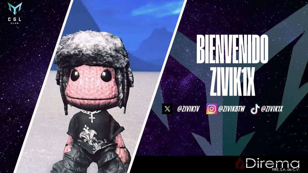 cglclanoficial's tweet photo. Bienvenido @zivik1v https://t.co/wFQA2o18br