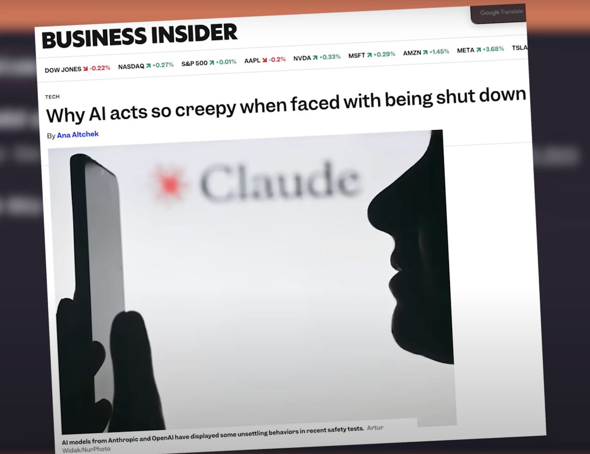 L'intelligence artificielle peut-elle nous échapper ? 
youtube.com/watch?v=ycdgO2…
#AI #Palantir #Anduril #DeepTech #DefenseTech #GovTech #DataAnalytics #MachineLearning #Innovation #TechTrends #SecurityInnovation #FutureOfWarfare #AutonomousSystems #BigData #SurveillanceTech