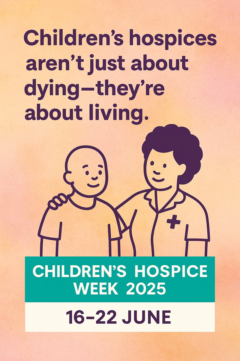 DawnDiverse's tweet photo. Childrenโs hospices arenโt just about dying. Theyโre about living well, loving fiercely & creating joy in short lives. Letโs shift the narrative. #ChildrensHospiceWeek #DiverseNurse #NMCRevalidation #HospiceHeroes https://t.co/4uJBsEioFf