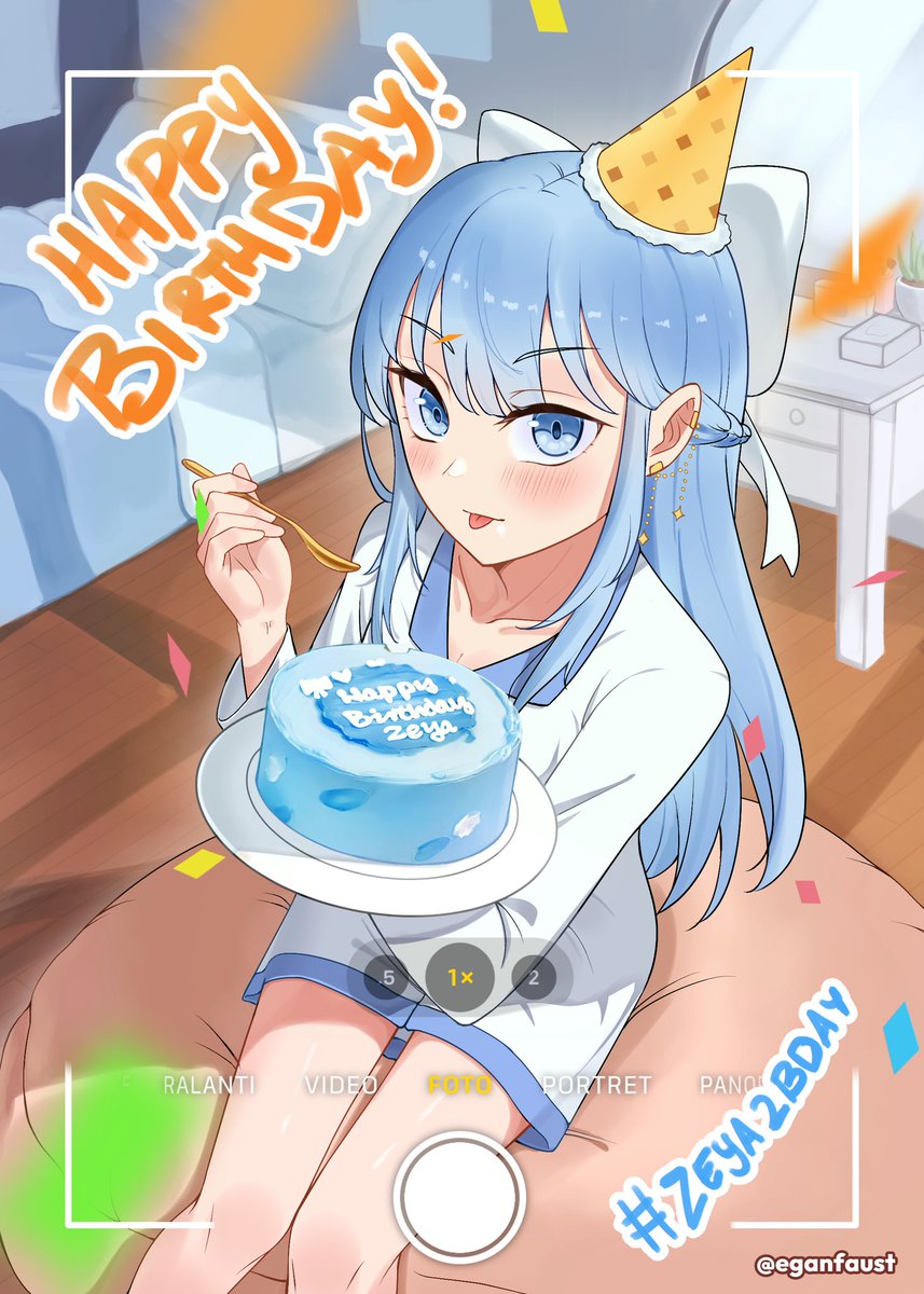 eganfaust's tweet photo. Happy Birthday Zeya, our beloved dream keeper🥳🎉
Semoga rejekinya lancar terus, bahagia dan sehat selalu🩵🩵
@zeyahaize
#ZEYA2BDAY https://t.co/W6NX5PN2J4