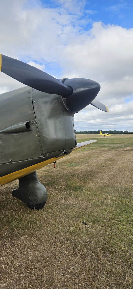 Headcorn Battle of Britain day 2 is a go! We’re on at 4pm and we can’t wait!🐝☀️ #tutordisplay #royalairforce