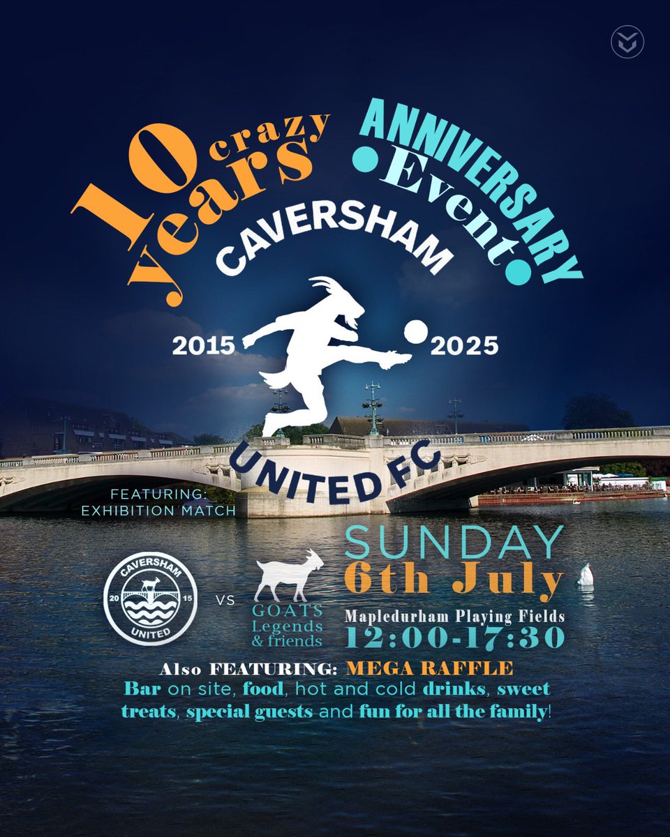 We would like to welcome all the #ReadingFC fans along to our 10th anniversary party next Sunday! 🎂 

Whilst we’ll never be your number 1 team, and we’re not going to try and steal your loyalty (😉), we’d love to see some of you on a special day for our club! 

Free entry too!