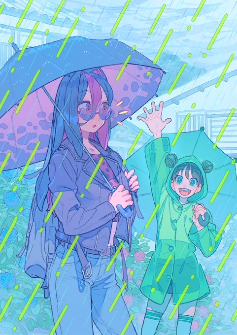 雨の日 #OC #illustration