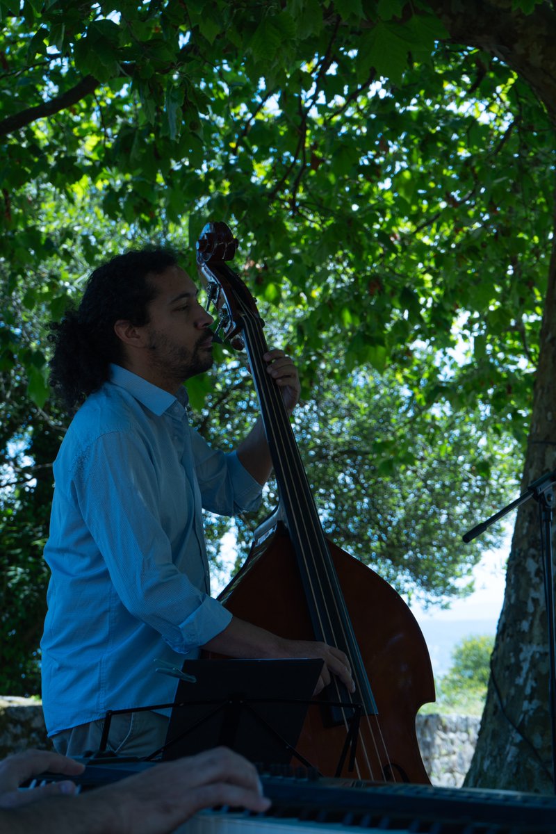 fisterraexp's tweet photo. Imaxes da sesión vermú do sábado  con Thomas Kretzschmar Music e David Regueiro.🌳

Un concerto único nunha paraxe inigualable🌿 https://t.co/DOhWHhZSMg