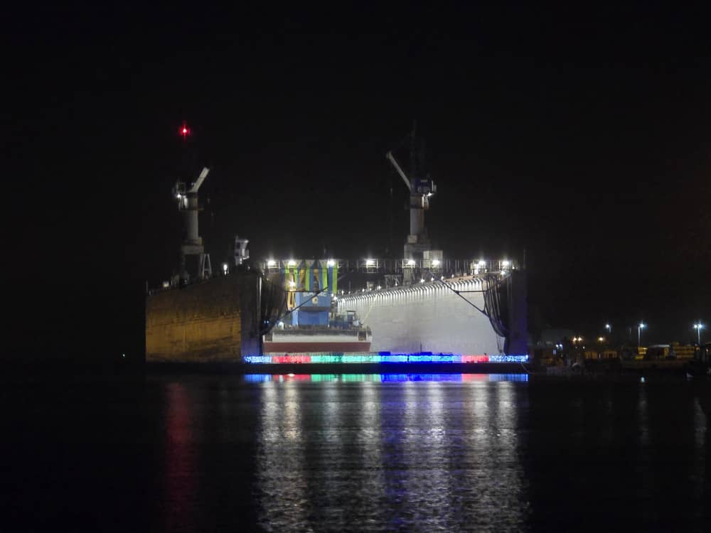 dpfza's tweet image. Continuing the vibrant celebrations of our nation&apos;s Independence Day, the Ship Repair Yard shines brightly, proudly adorned in the radiant colors of our national flag. 

The Ship Repair Yard extends its wishes for a  prosperous Independence Day to our nation!

Happy 27th of June!…