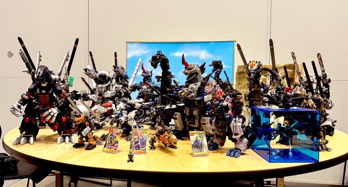 zoids_zaod's tweet photo. ZAOD10TH撤収まで無事終了いたしました。スムーズな撤収作業ありがとうございました。参加者の皆様のご厚意に感謝いたします。とても楽しい展示会にできました。
次はZAOD 11THでお会いしましょう！ https://t.co/uRTMwT24YS