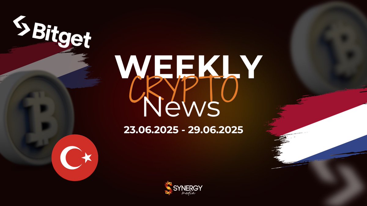 Synergy Media (@synergymedia_) on Twitter photo Weekly Crypto News are live!
๐ฐ Bitcoin at $107,360 โ Market stays in โGreedโ as optimism holds firm despite global tensions.
๐ณ Crypto cards gain ground in Europe โ 45% of all transactions under โฌ10, stablecoins dominate.
๐ณ๐ฑ <a href="/bitvavocom/">Bitvavo</a> gets MiCA license โ Dutch exchange Weekly Crypto News are live!
๐ฐ Bitcoin at $107,360 โ Market stays in โGreedโ as optimism holds firm despite global tensions.
๐ณ Crypto cards gain ground in Europe โ 45% of all transactions under โฌ10, stablecoins dominate.
๐ณ๐ฑ <a href="/bitvavocom/">Bitvavo</a> gets MiCA license โ Dutch exchange