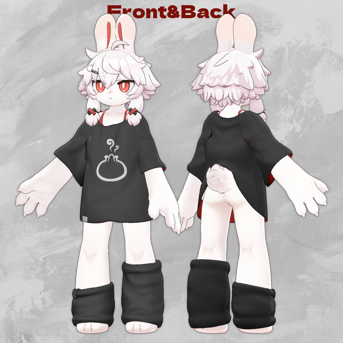 商品ページを公開しました！
販売は7/11からとなります、よろしくお願いいたします🐇🐰

オリジナル3Dモデル【Yue -ユエ-】 | もふもふ屋 mofumofumotimoti.booth.pm/items/7112028 #booth_pm