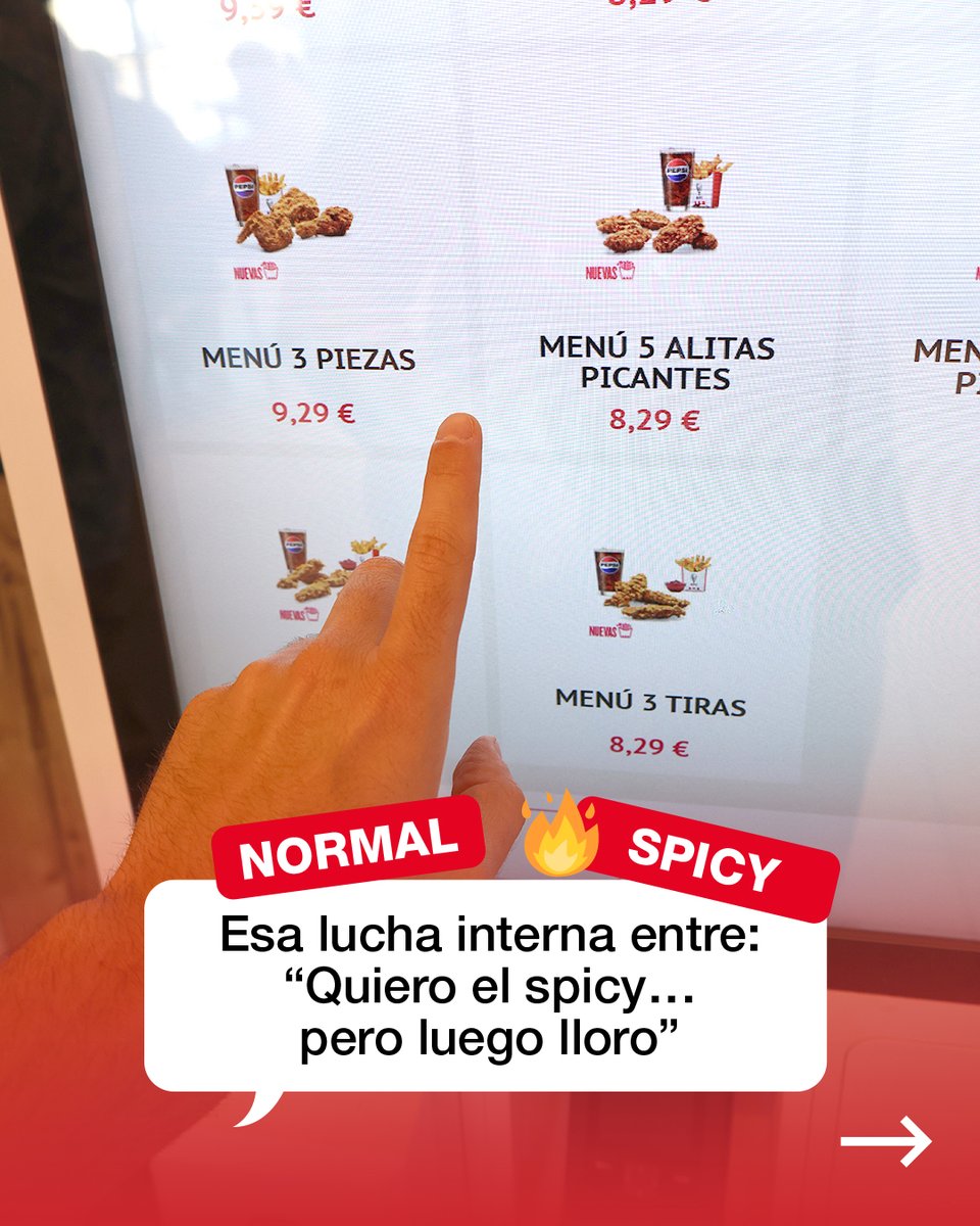 ¿Eres del club de los que piensan en KFC más que en su ex? Sabemos que sí. 😏

En KFC Copo lo tenemos todo: el crujido, el picante y ese combo irresistible.

👇 Comenta con 🐔 si eres #TeamPollo

#TanNuestro #copo #parquecomercialcopo #ocio #diversión #planes #KFC #pollopollo