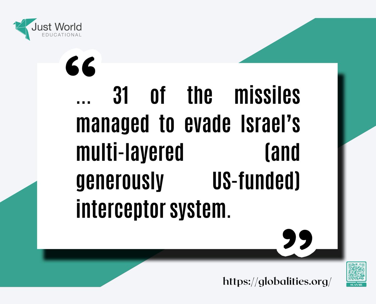 JustWorldEd's tweet image. Israel hid the real cost of Iran’s strikes. Over 32,000 damage claims, growing pressure, and a society pushed to the brink. Read the full story here: globalities.org/2025/06/the-us…
#IsraeliranWar #TrendingNow