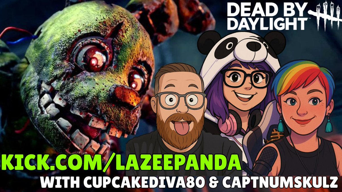 itslazeepanda's tweet photo. Tonight sees the first of our DBD Sunday Shenanigans!
Entering the fog, love tonight on Kick at 8pm BST with the wonderful @CupcakeDiva80 and CaptNumskulz!
π #KickHorror #KickHorrorClub https://t.co/uLs9jsG0bN