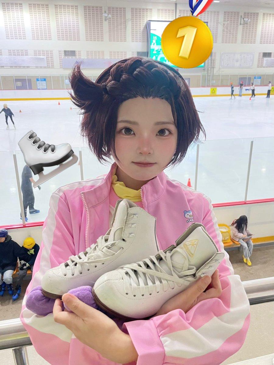 금메달리스트가 되겠어요!🏅🏅🏅

#メダリスト