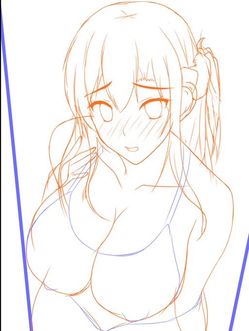 次回作の線画途中分ばっかですが(✿︎' ꒳ ` )ゞ
#今月描いた絵を晒そう