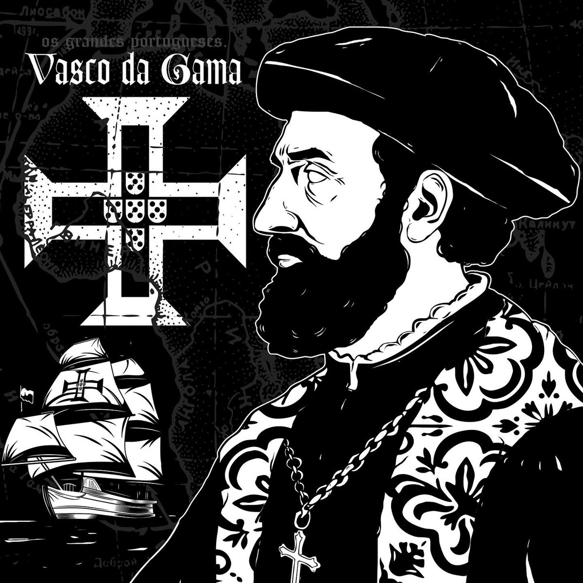 vegetawar's tweet photo. Vasco da Gama vegetawar

#vegetawar #portugal #medieval #art #history #blackmetal #Brasil #PortugalHistory #GreatExplorer
#illustration #português https://t.co/CbILydCRPf