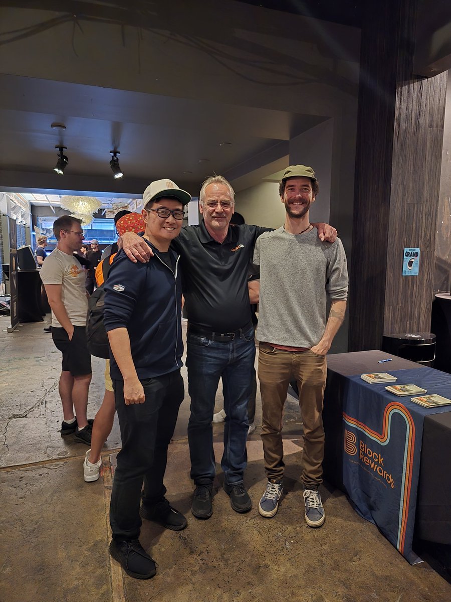 Quickbit Crypto Boutique (@quickbitcrypto) on Twitter photo The people in bitcoin are just Dam cool! 😎😎 You can find them <a href="/TheBitcoinRodeo/">Bitcoin Rodeo '25 🥩</a>
<a href="/sebbunney/">Seb Bunney</a> <a href="/Rogerh1991/">Roger H is reading the “The Ghost in the Atom"</a> <a href="/bitcoinyqr/">Dale Mychasiw</a> The people in bitcoin are just Dam cool! 😎😎 You can find them <a href="/TheBitcoinRodeo/">Bitcoin Rodeo '25 🥩</a>
<a href="/sebbunney/">Seb Bunney</a> <a href="/Rogerh1991/">Roger H is reading the “The Ghost in the Atom"</a> <a href="/bitcoinyqr/">Dale Mychasiw</a>