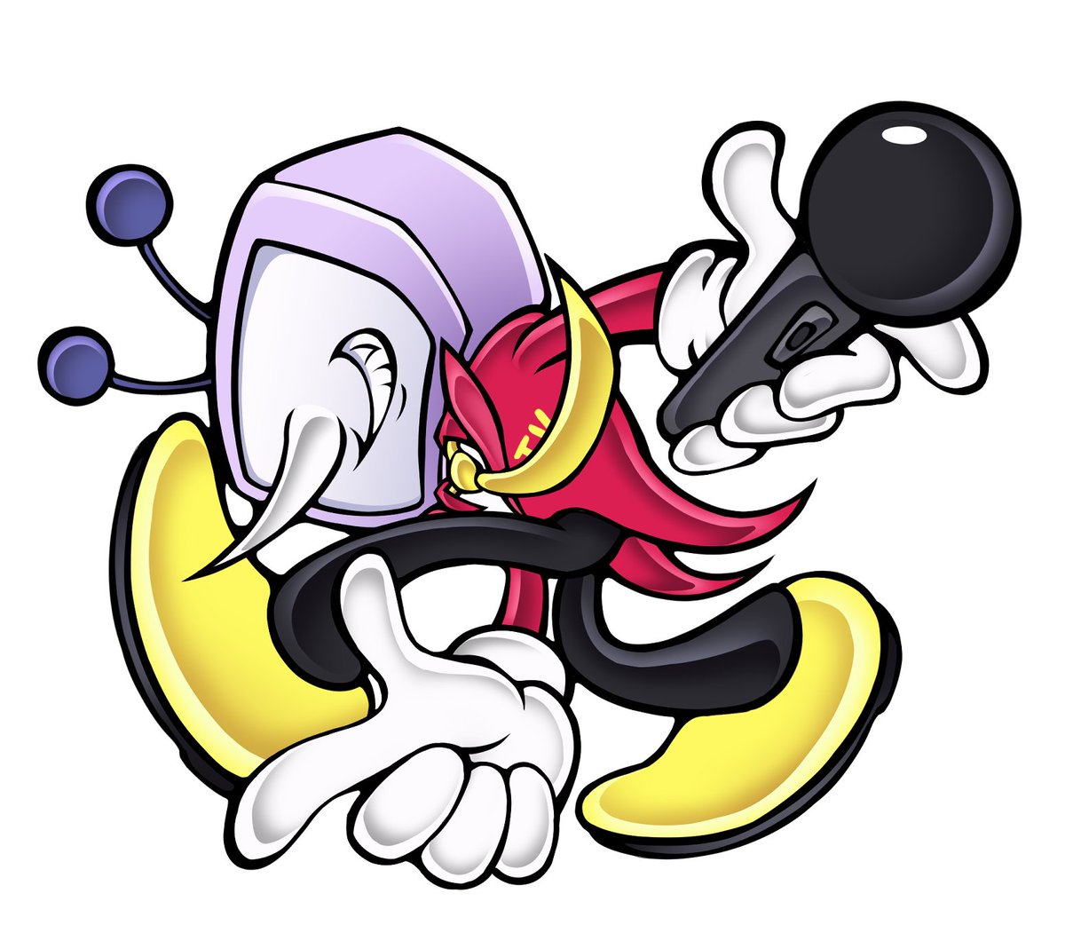 snzsnl's tweet image. &quot;you should draw him as a sonic character!&quot;
&quot;...no&quot;

#deltarune #tenna #utdr