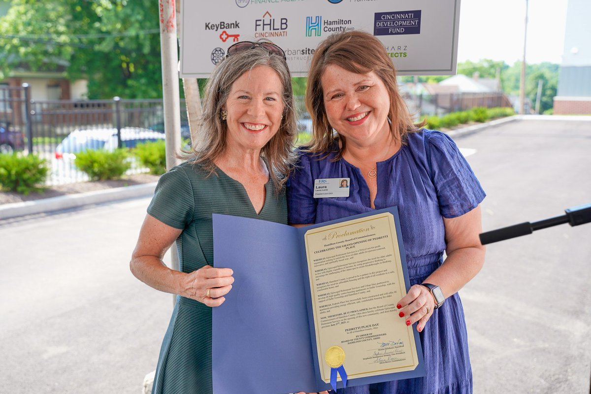 We’re thrilled to celebrate the grand opening of Pedretti Place—our newest affordable living community in Delhi Township.

A heartfelt thank you to our incredible partners for helping us bring this vision to life. 

👉 Learn more: hubs.la/Q03v4VlF0