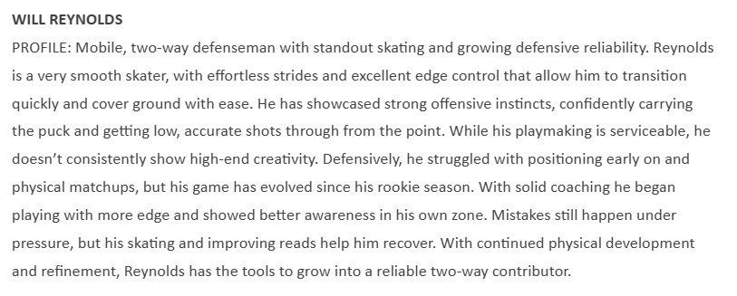 Christian_BCote's tweet image. @DraftProHockey ranking: 174th
Went: 68th overall

draftprospectshockey.com/draftpro-2025-…

#DraftPro #2025NHLdraft